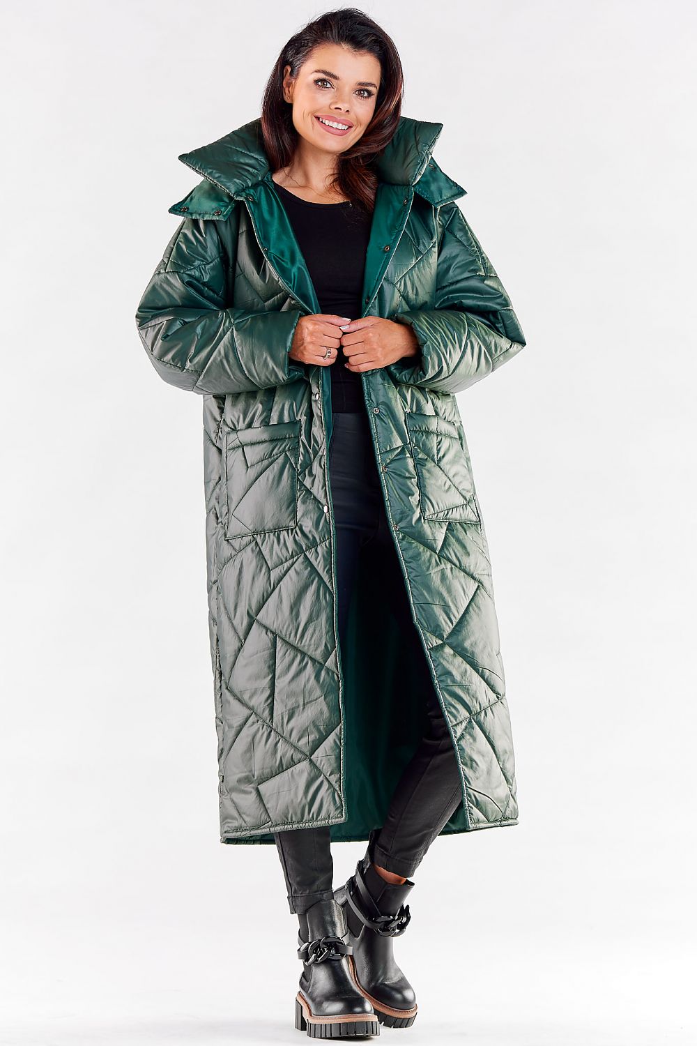  Manteau model 173880 awama 