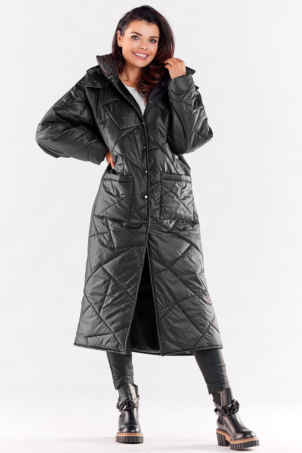  Manteau model 173881 awama 