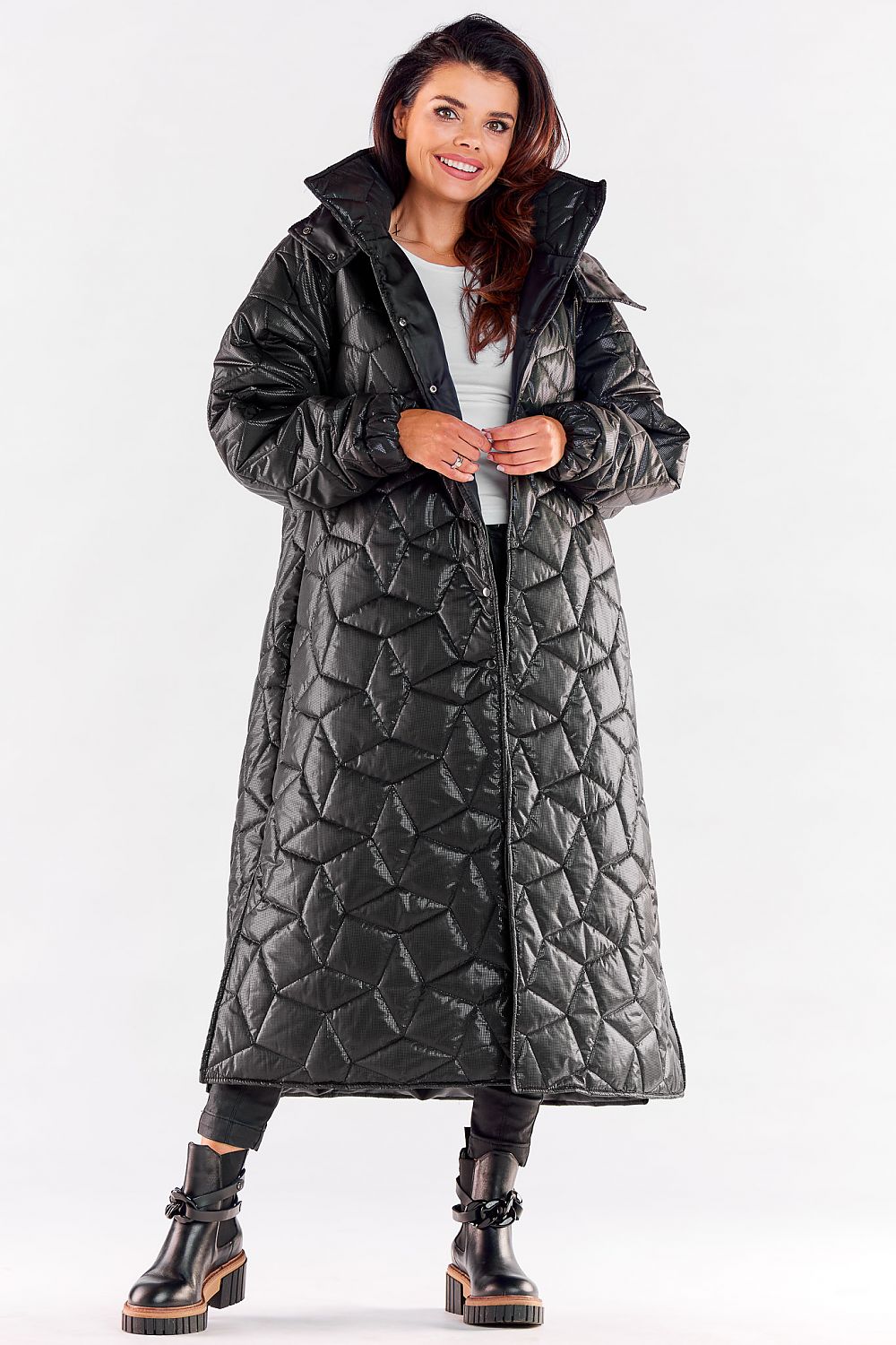  Manteau model 173889 awama 